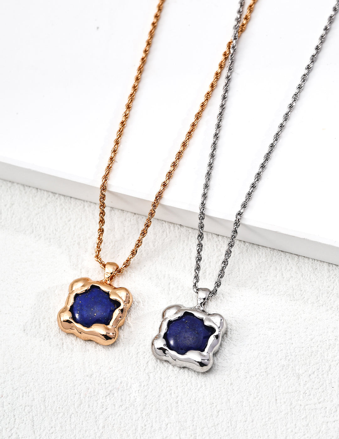 925 Sterling Silver Lapis Lazuli Necklace, product view 7