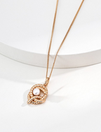 925 sterling silver pendant necklace in vintage gold