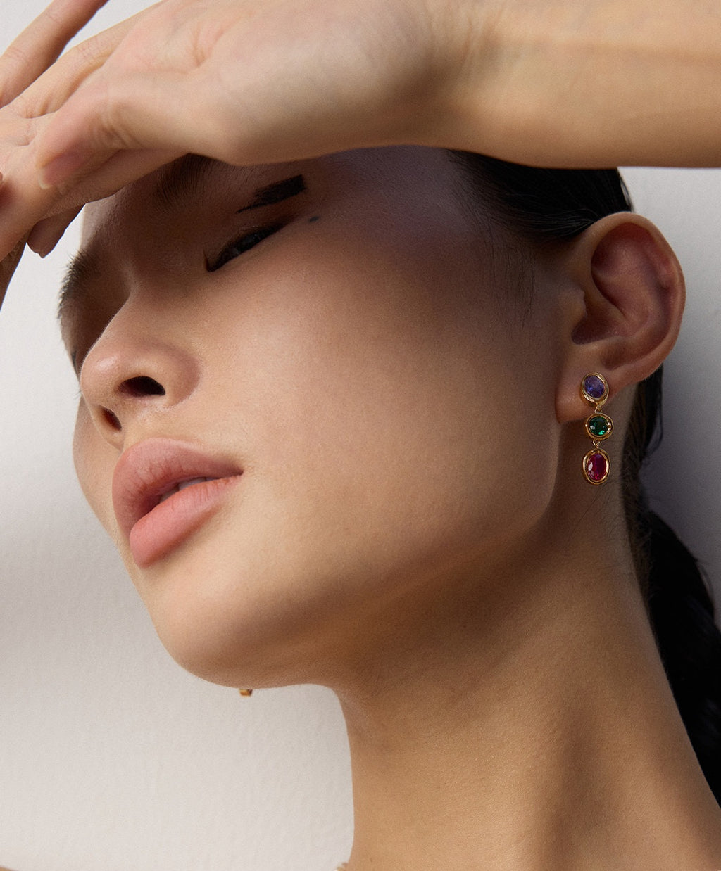 925 Sterling Silver Cubic Zirconia Earrings, product view 14