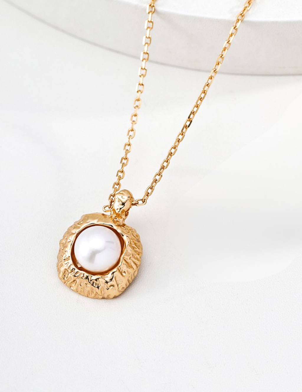 925 sterling silver pendant necklace in vintage gold