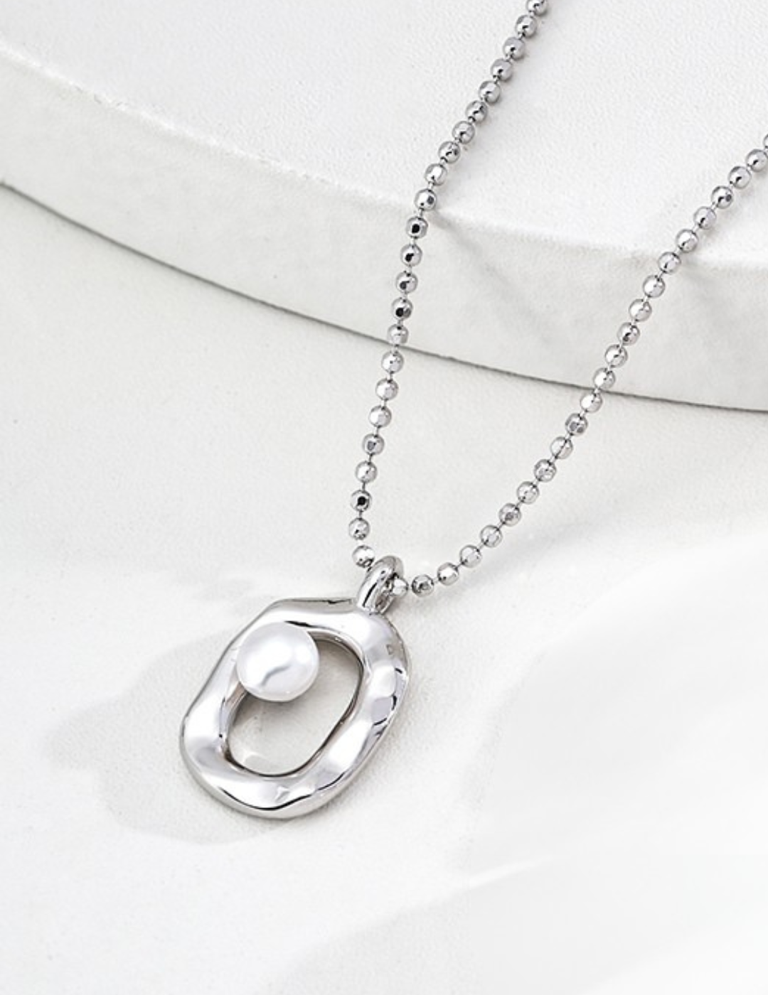 925 sterling silver pendant necklace in silver