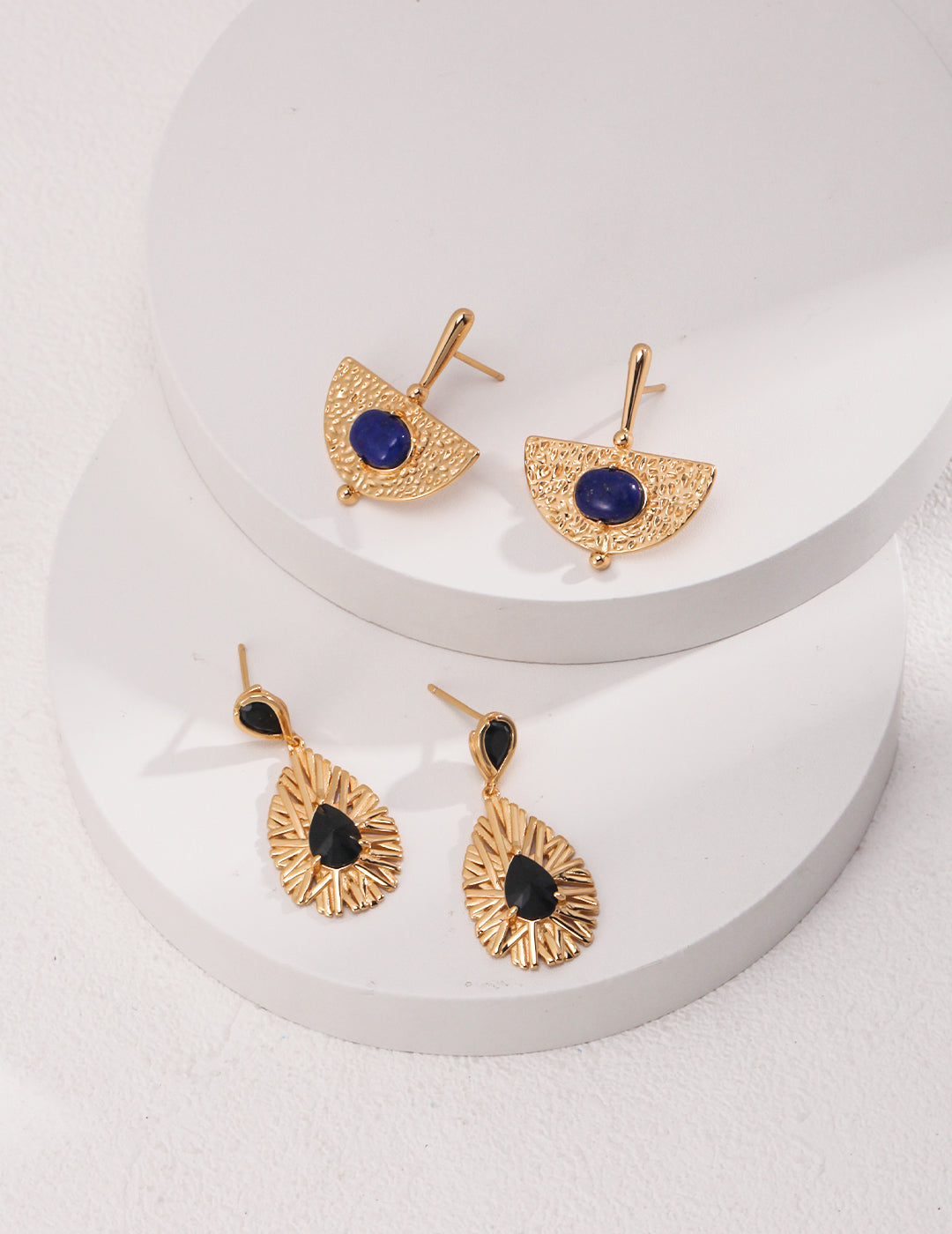 925 Sterling Silver Lapis Lazuli Earrings, product view 7