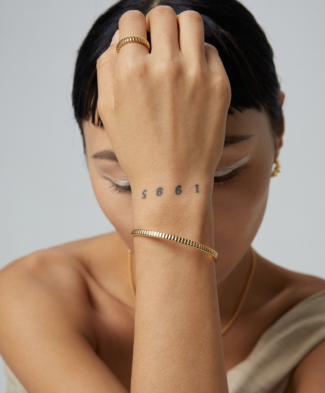 925 Sterling Silver Bangle, product view 8