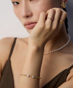 925 Sterling Silver Cubic Zirconia Bangle, product view 11