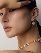 925 Sterling Silver Pearl, Mother of Pearl and Tiger’s Eye Necklace