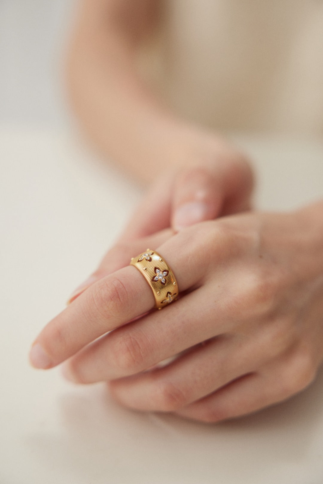 925 Sterling Silver Cubic Zirconia Ring, product view 8