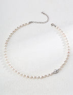 925 Sterling Silver Natural Pearl Bracelet, product view 7