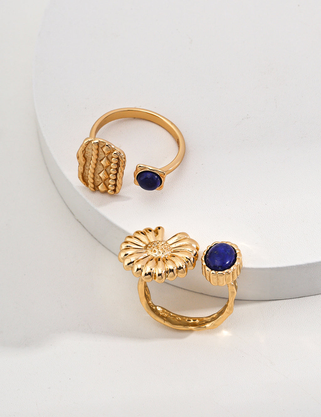 925 Sterling Silver Vintage Lapis Lazuli Ring, product view 7