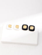 925 Sterling Silver Enamel Earrings, product view 7