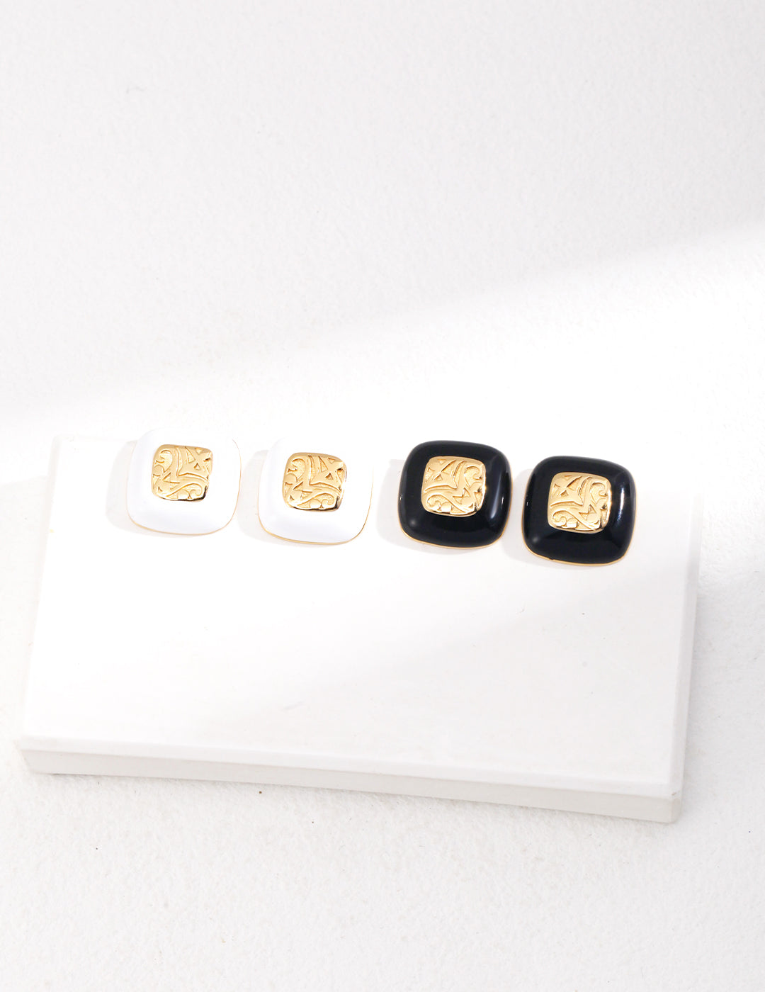 925 Sterling Silver Enamel Earrings, product view 7