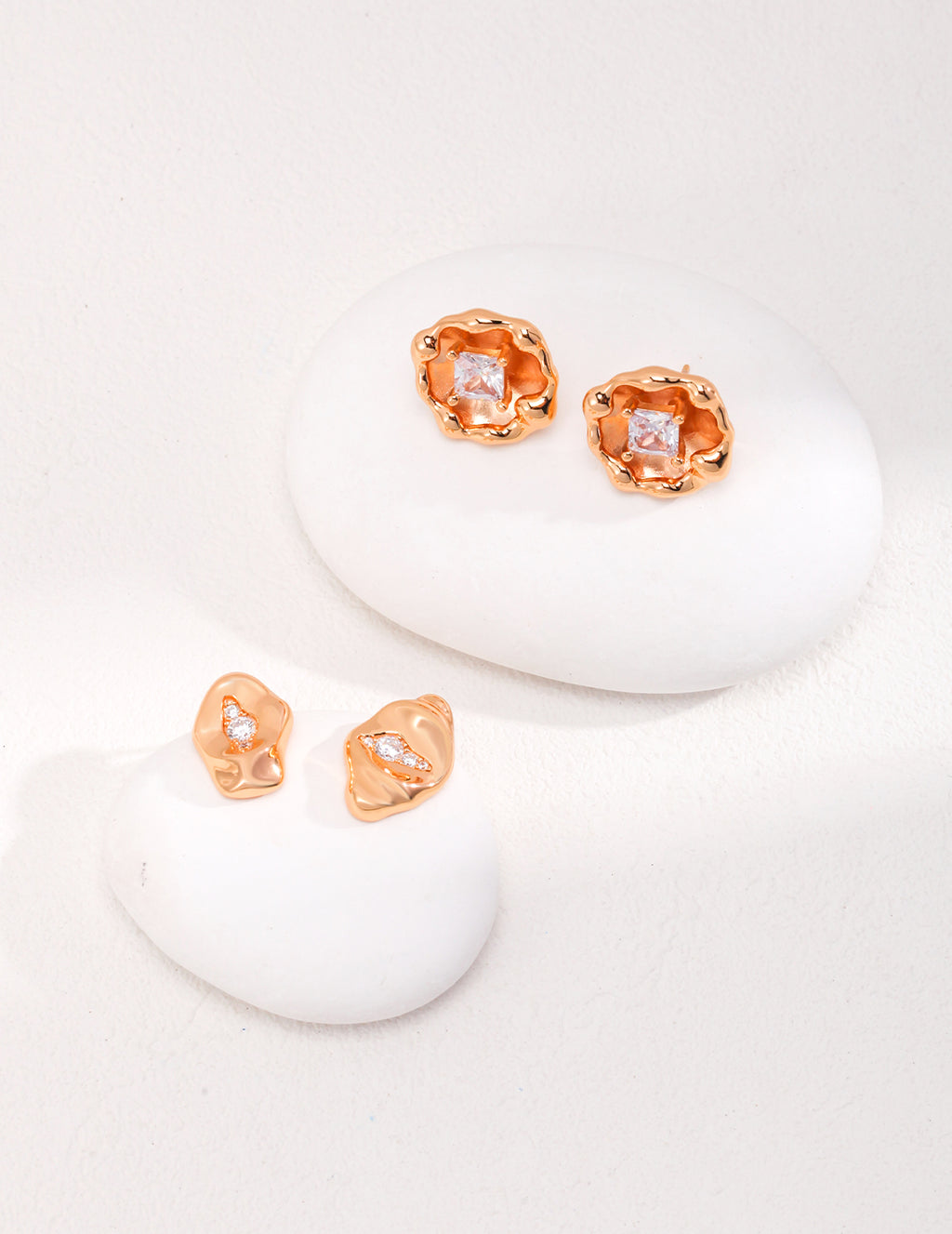 925 Sterling Silver Cubic Zirconia Earrings, product view 8