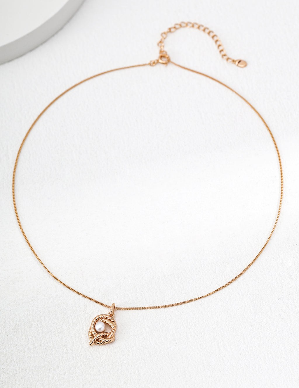 925 Sterling Silver Pearl Vintage-Inspired Necklace