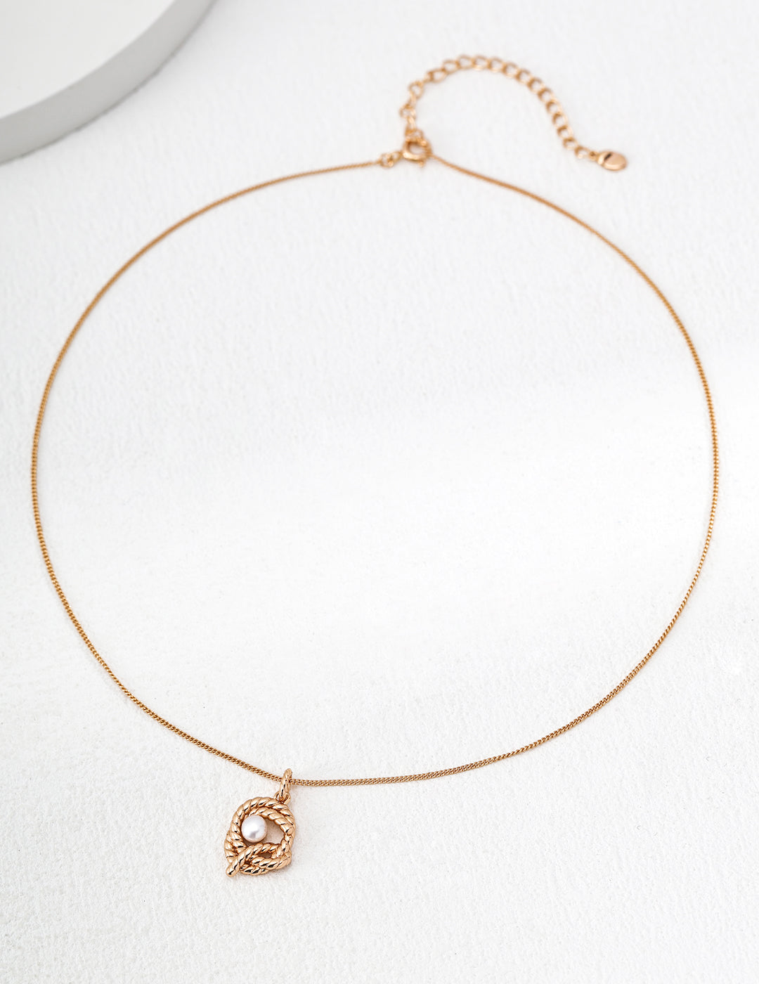 925 Sterling Silver Pearl Vintage-Inspired Necklace