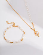 925 Sterling Silver Natural Pearl Bracelet, product view 10