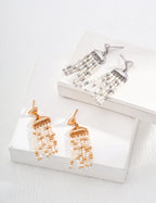 925 Sterling Silver Shell Earrings, product view 8