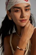925 Sterling Silver Natural Pearl Earrings, product view 8