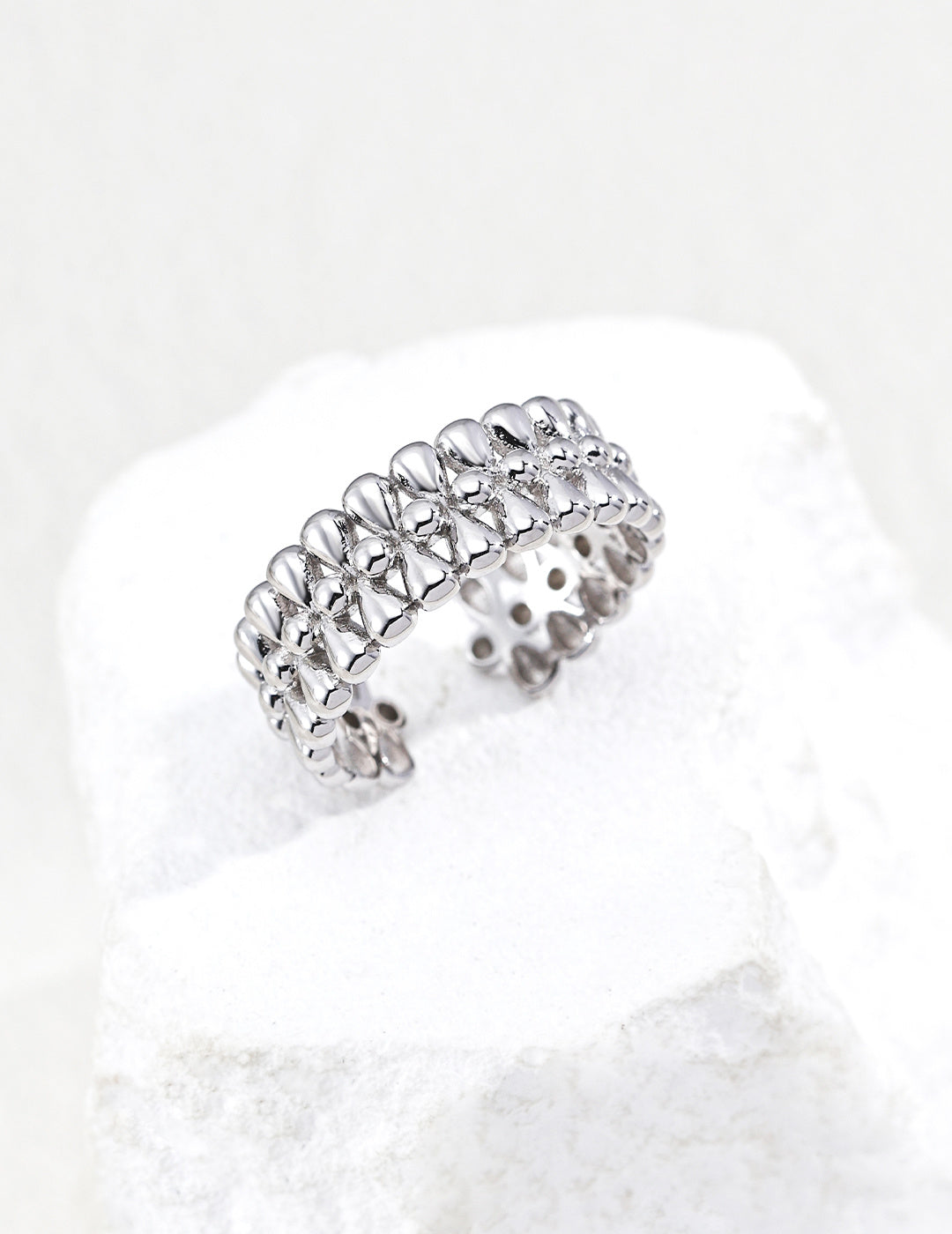 925 Sterling Silver Ring - Silver