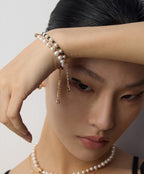 925 Sterling Silver Natural Pearl Bracelet, product view 13