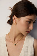 Floral 925 Sterling Silver Earrings, product view 7