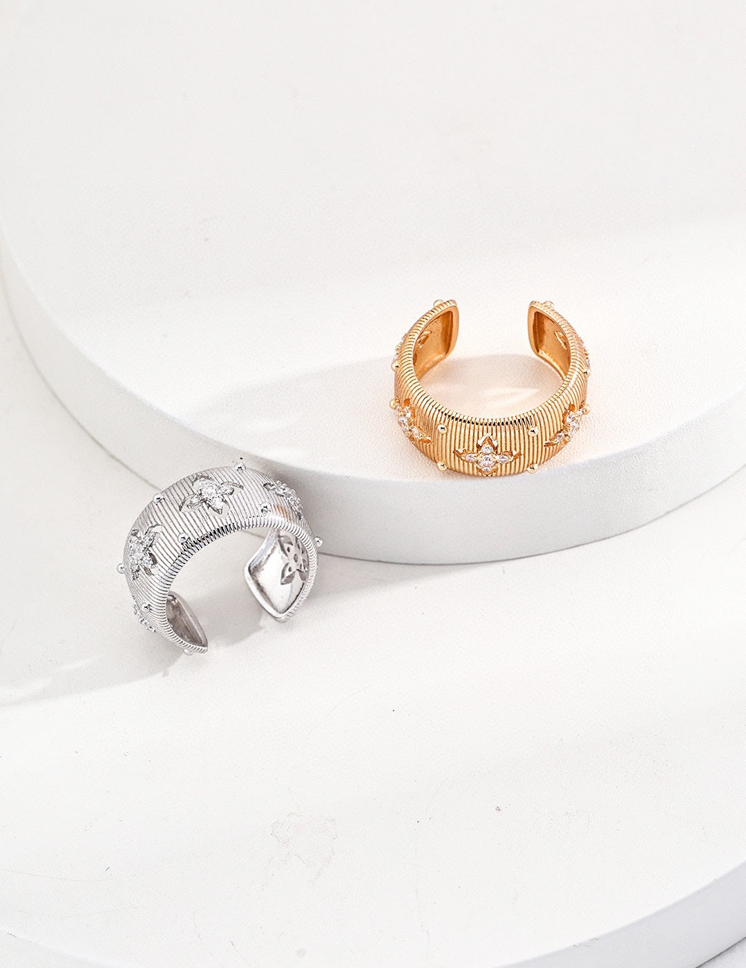 925 Sterling Silver Cubic Zirconia Ring, product view 11