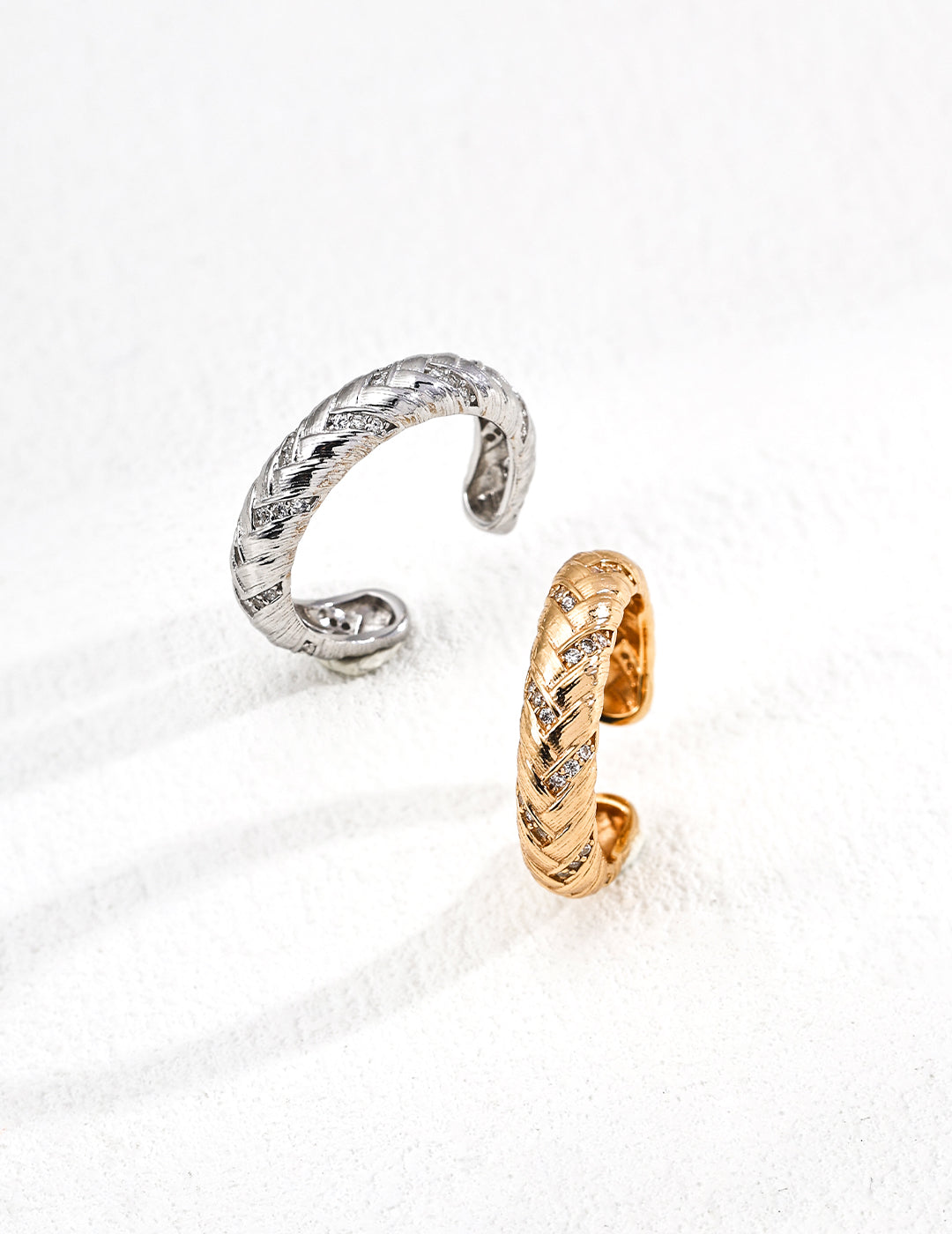 925 Sterling Silver Vintage Cubic Zirconia Ring, product view 7