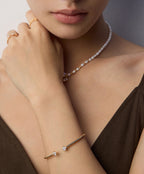 925 Sterling Silver Cubic Zirconia Bangle, product view 12