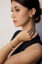 925 Sterling Silver Natural Pearl Bracelet, product view 10
