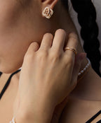 925 Sterling Silver Vintage Cubic Zirconia Ring, product view 14