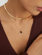 925 Sterling Silver Cubic Zirconia Necklace - Silver