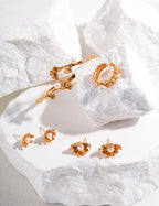 925 Sterling Silver Floral Natural Pearl Ring - Silver