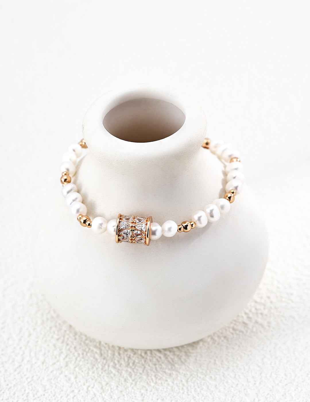 Close-up of 925 sterling silver bracelet