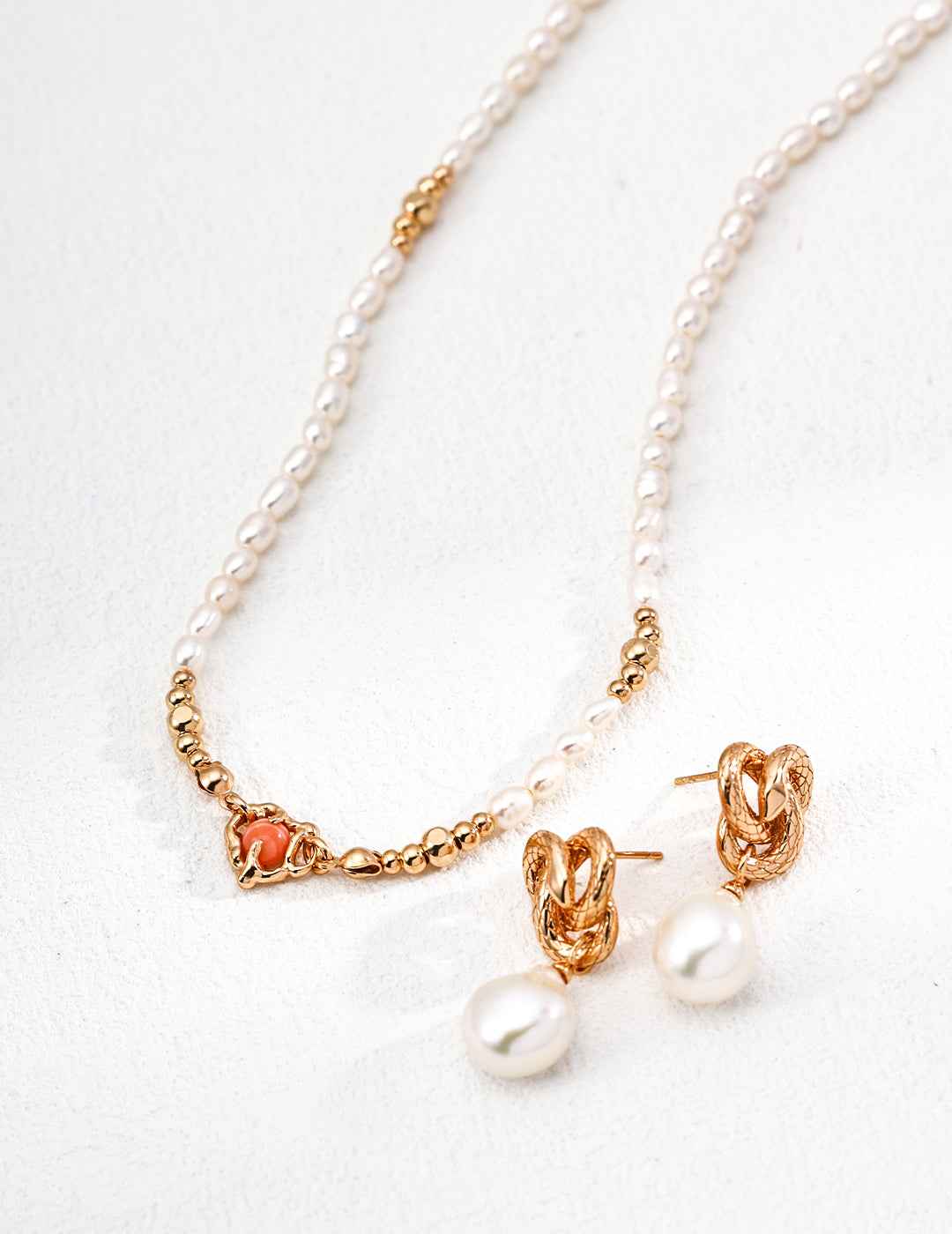 925 sterling silver necklace, front view