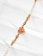 925 sterling silver necklace worn on model