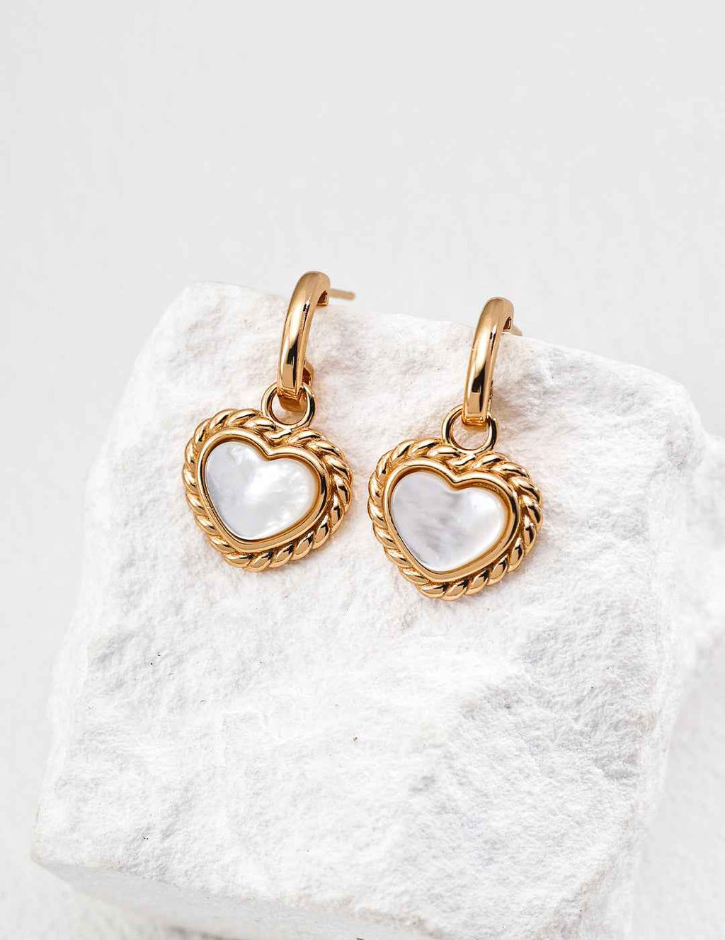 925 sterling silver earrings in vintage gold