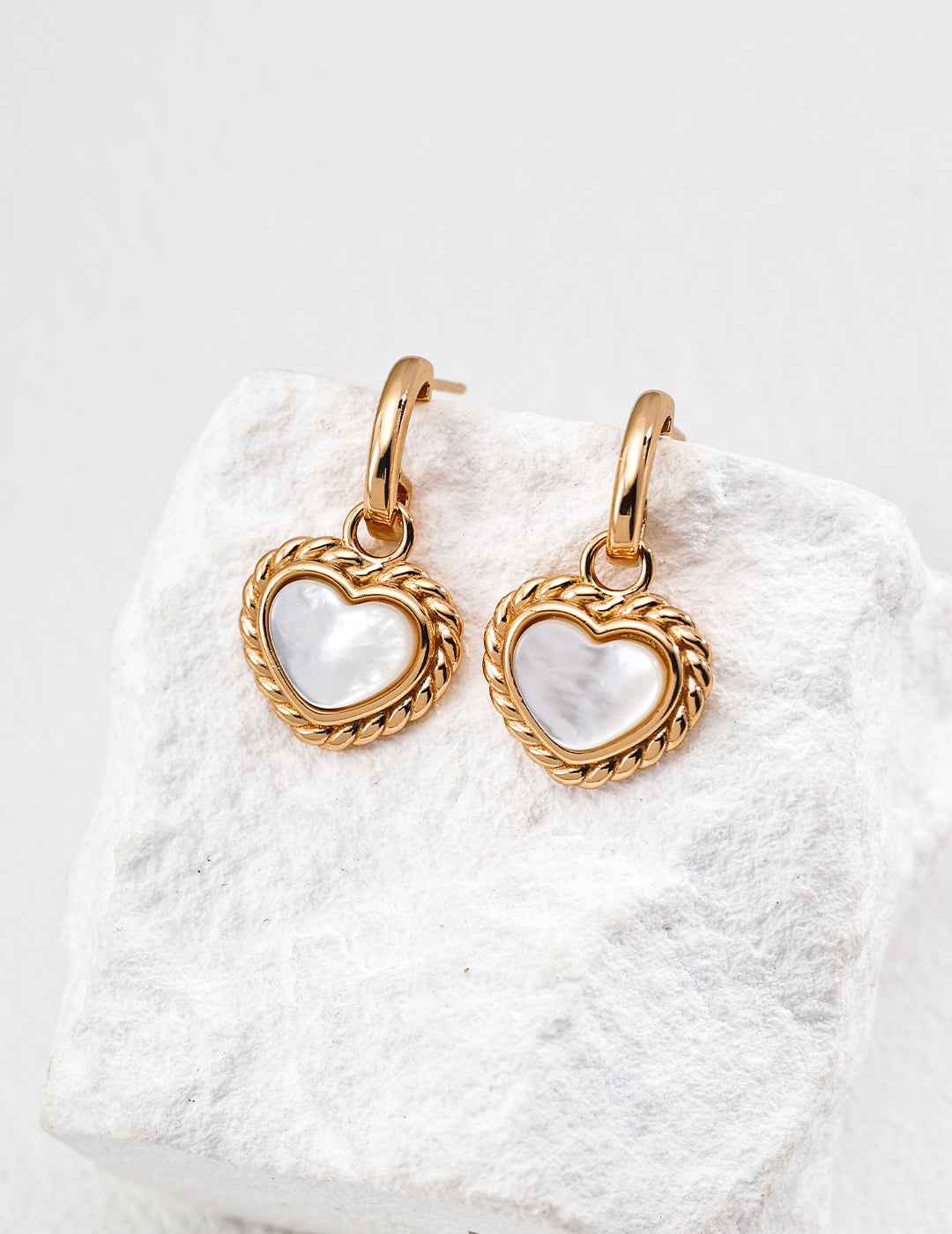 925 sterling silver earrings in vintage gold