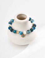 925 sterling silver bracelet worn on model