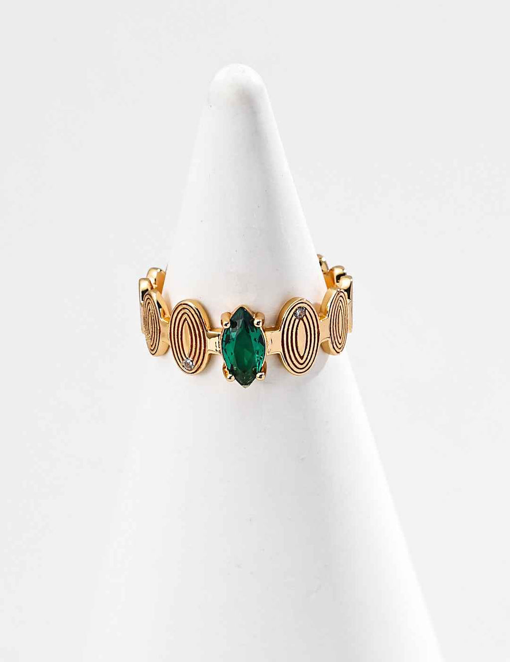 925 sterling silver ring in vintage gold