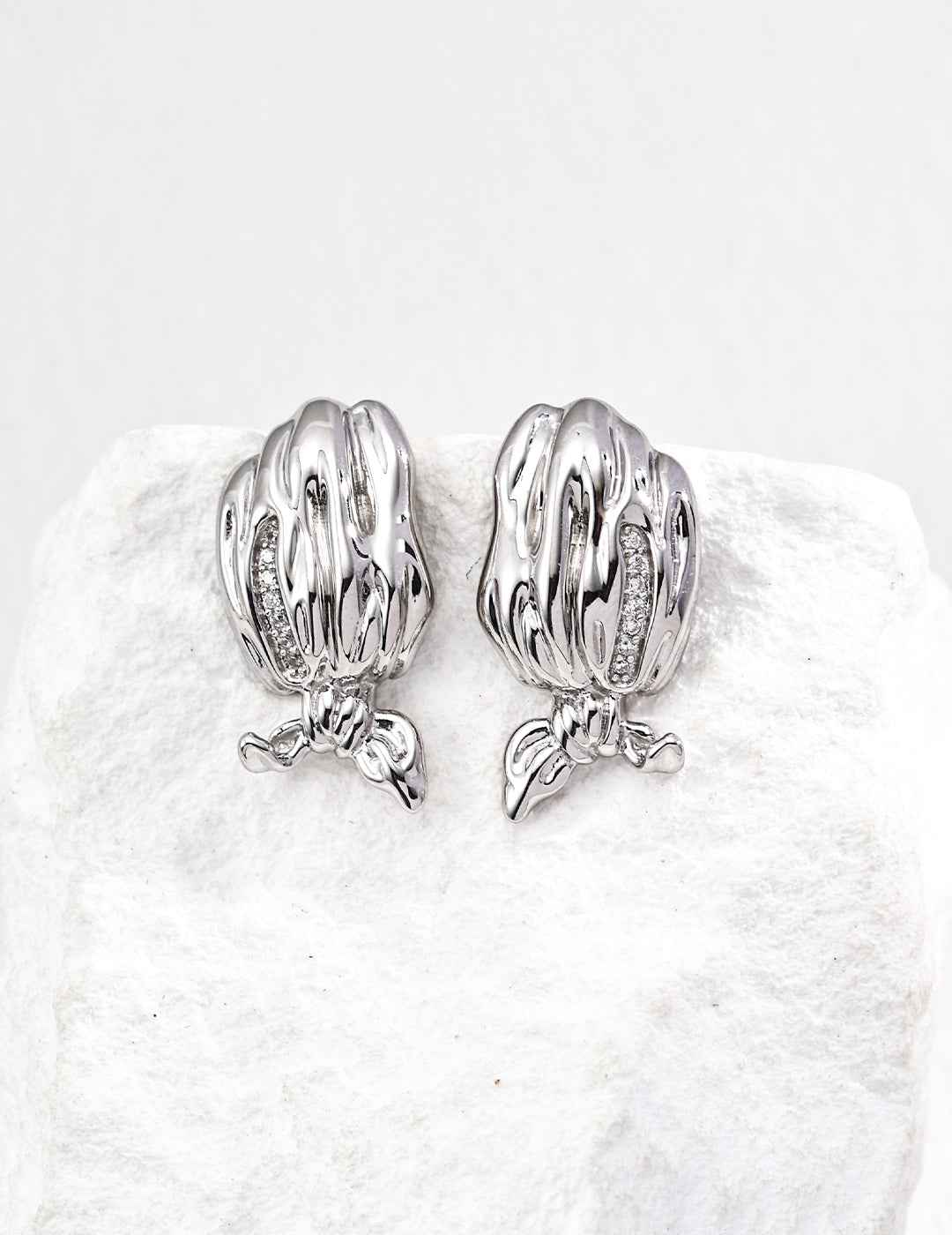 925 sterling silver earrings in silver
