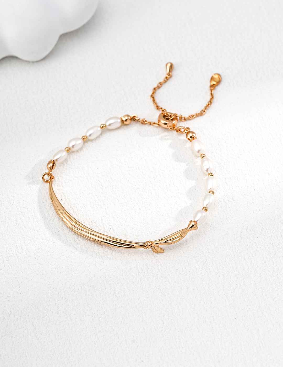 925 sterling silver bracelet in vintage gold
