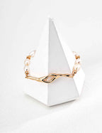 Close-up of 925 sterling silver bracelet