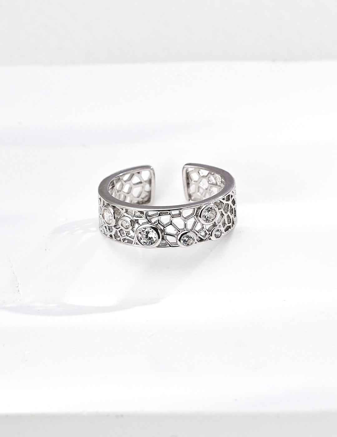 925 sterling silver ring in silver