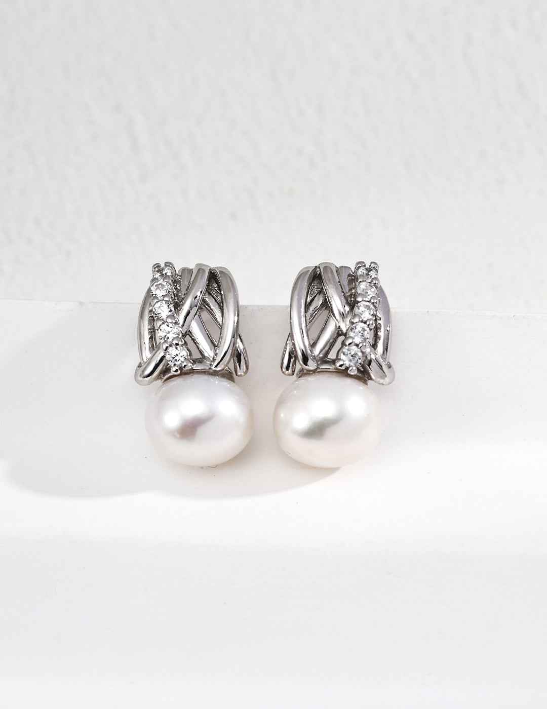 925 sterling silver earrings in silver