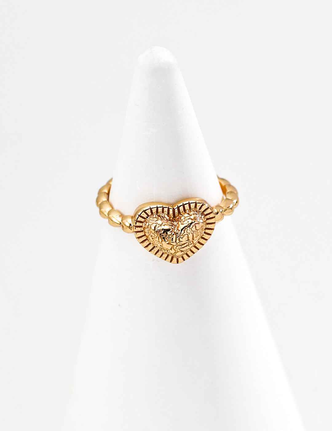 925 sterling silver ring in vintage gold