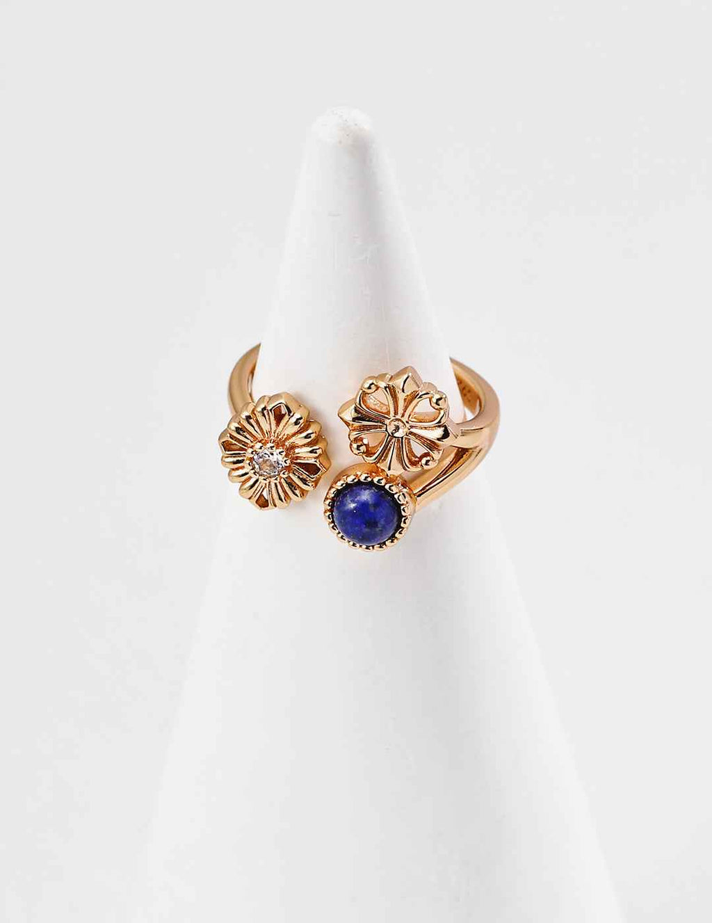 925 sterling silver ring worn on model