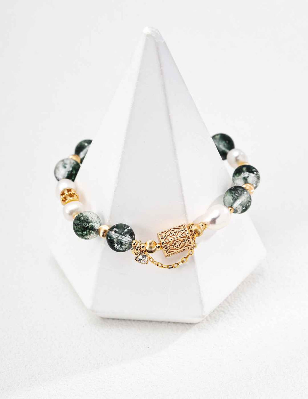 925 sterling silver bracelet worn on model