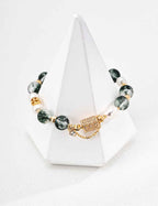 925 sterling silver bracelet worn on model