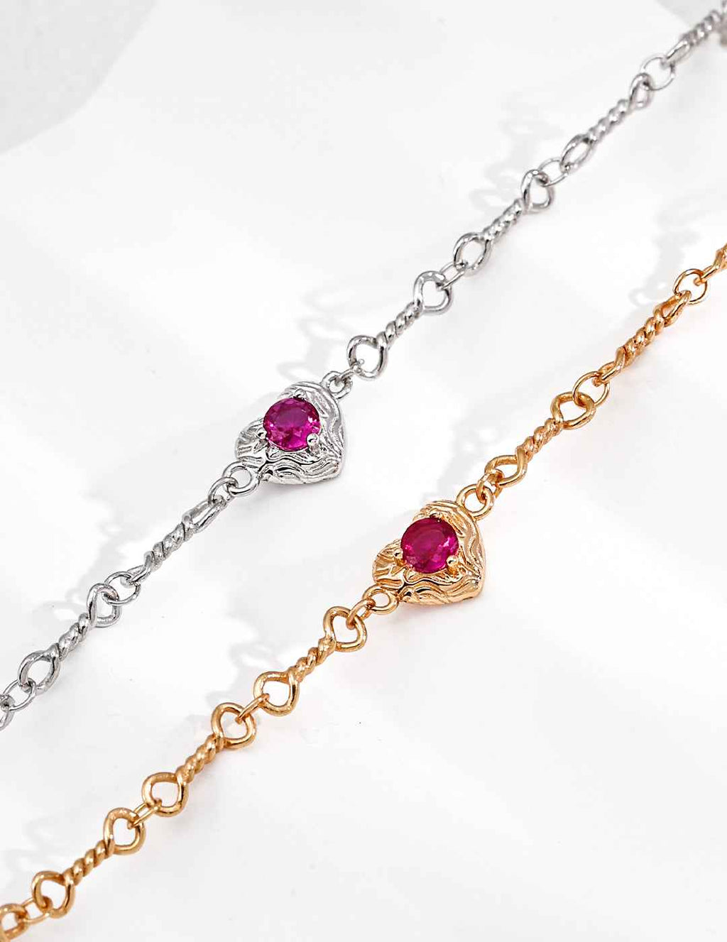 925 sterling silver bracelet, side view