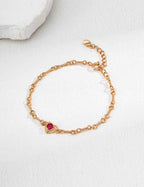 925 sterling silver bracelet in vintage gold