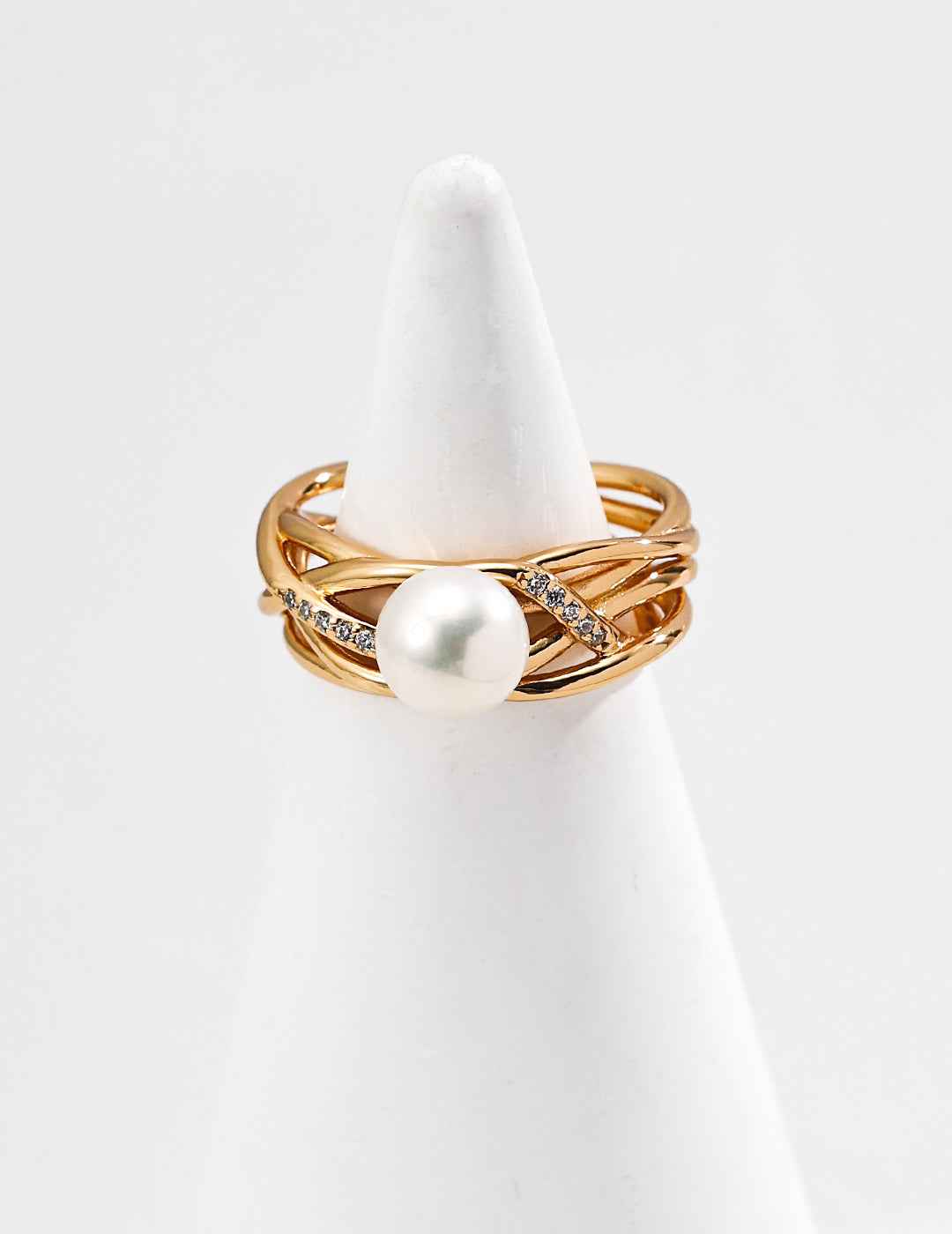925 sterling silver ring in vintage gold