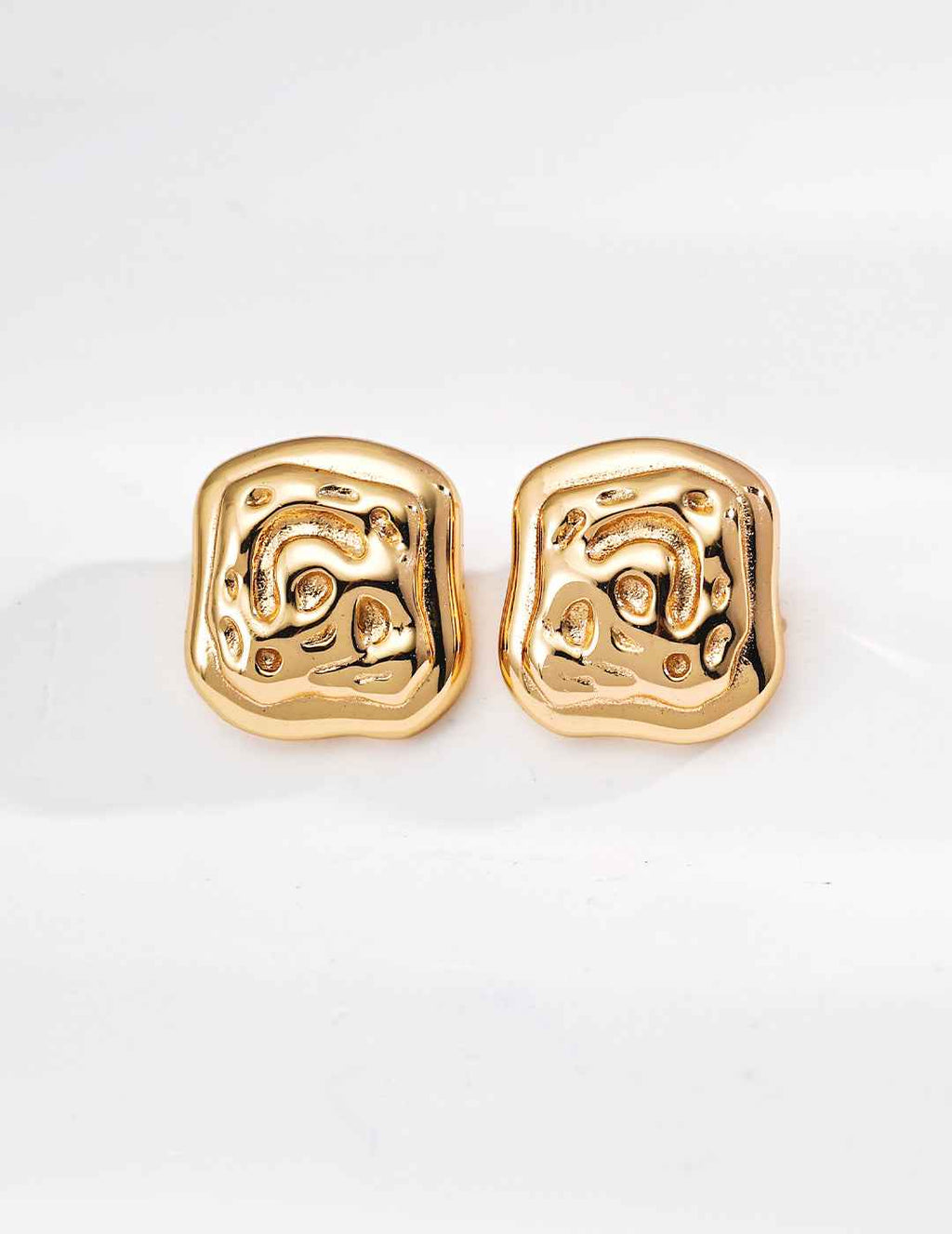 925 sterling silver earrings, front view